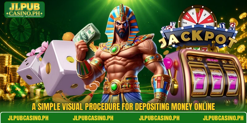 A simple visual procedure for depositing money online A simple visual procedure for depositing money online