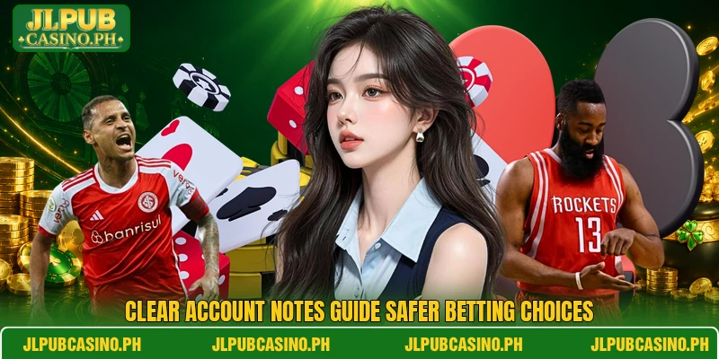 Clear account notes guide safer betting choices