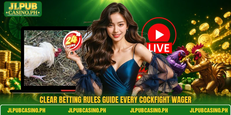 Clear betting rules guide every cockfight wager