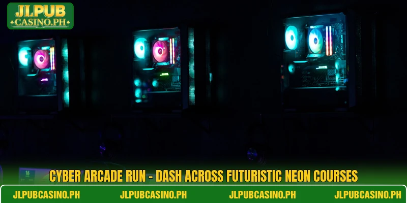 Cyber Arcade Run - Dash Across Futuristic Neon Courses