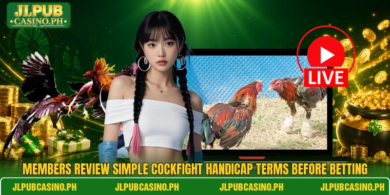 Members review simple Cockfight Handicap terms before betting Members review simple Cockfight Handicap terms before betting