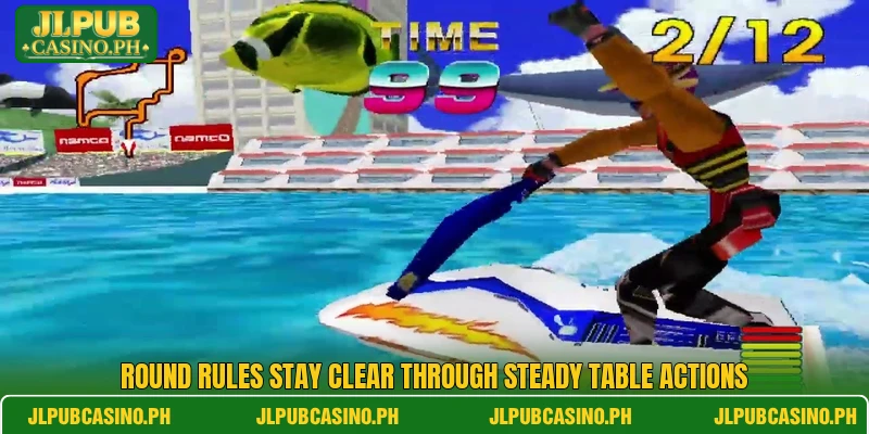 Round rules stay clear through steady table actions Round rules stay clear through steady table actions