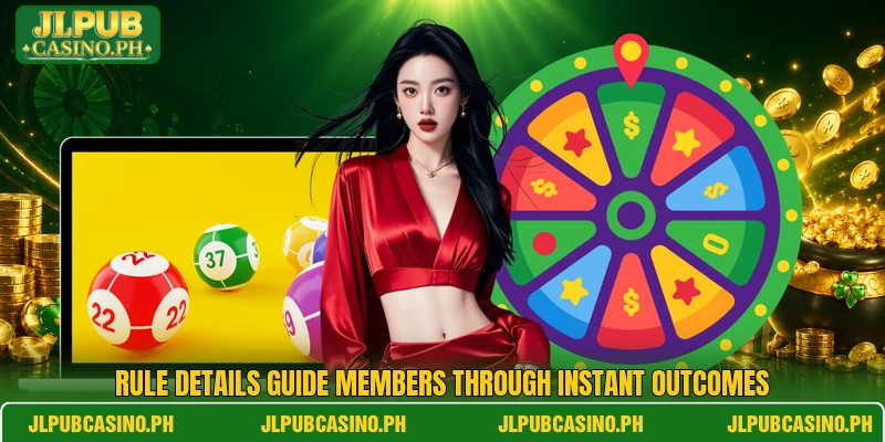 Rule details guide members through instant outcomes
